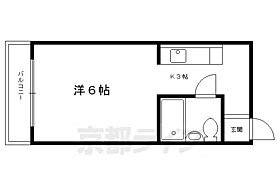 コーポ七本松 30C ｜ 京都府京都市上京区五辻通六軒町西入下る突抜町（賃貸マンション1K・3階・19.00㎡） その2