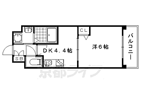 京都府京都市中京区壬生上大竹町（賃貸マンション1DK・2階・26.04㎡） その2