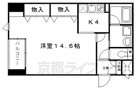 京都府京都市中京区三条通烏丸東入梅忠町（賃貸マンション1K・6階・42.83㎡） その2