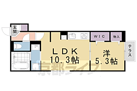 京都府京都市左京区下鴨下川原町（賃貸アパート1LDK・1階・40.31㎡） その2