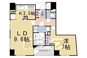 京都府京都市中京区夷川通室町東入巴町（賃貸マンション1LDK・2階・47.62㎡） その2