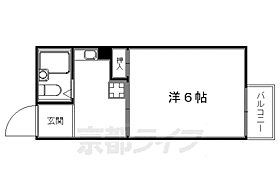 京都府京都市左京区高野清水町（賃貸マンション1R・1階・19.90㎡） その2