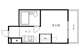 プレイル北大路ビル 505 ｜ 京都府京都市北区紫野下御輿町（賃貸マンション1R・5階・14.76㎡） その2