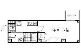 フラッティ大徳寺南 307 ｜ 京都府京都市北区紫野上築山町（賃貸マンション1K・3階・24.75㎡） その2