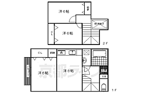 京都府京都市左京区鹿ケ谷桜谷町（賃貸一戸建3LDK・--・58.38㎡） その2