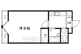 京都府京都市左京区高野西開町（賃貸マンション1K・2階・22.60㎡） その2