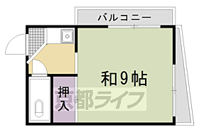 京都府京都市左京区高野清水町（賃貸マンション1K・3階・27.00㎡） その2