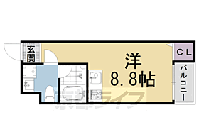 京都府京都市左京区下鴨松ノ木町（賃貸アパート1R・2階・20.20㎡） その2