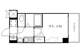 京都府京都市中京区御池通富小路東入守山町（賃貸マンション1K・4階・20.40㎡） その2