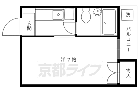 京都府京都市左京区下鴨塚本町（賃貸アパート1K・2階・19.00㎡） その2