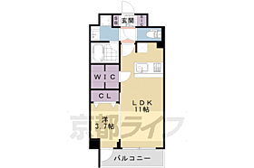 京都府京都市中京区西ノ京下合町（賃貸マンション1LDK・5階・38.93㎡） その2