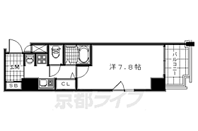 京都府京都市中京区新町通姉小路上る神明町（賃貸マンション1K・9階・23.80㎡） その2