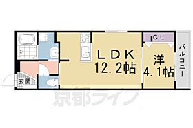 京都府京都市中京区岩上通六角上る下八文字町（賃貸マンション1LDK・2階・36.80㎡） その2