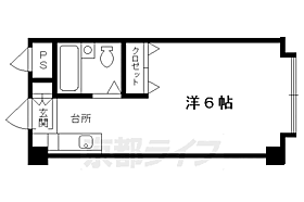 京都府京都市左京区一乗寺樋ノ口町（賃貸マンション1K・3階・14.85㎡） その2