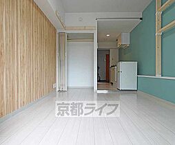 京福電気鉄道北野線 北野白梅町駅 徒歩9分の賃貸マンション 2階1Kのリビング/ダイニング