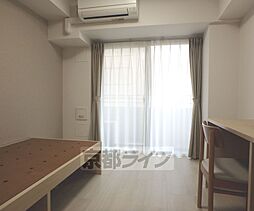 キャンパスヴィレッジ京都今出川通 406 4階ワンルームのリビング/ダイニング