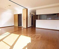 叡山電鉄叡山本線 一乗寺駅 徒歩9分の賃貸マンション 3階3LDKのリビング/ダイニング