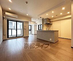 京都市営烏丸線 四条駅 徒歩8分の賃貸マンション 3階1LDKのリビング/ダイニング