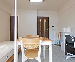 京福電気鉄道北野線 北野白梅町駅 徒歩19分の賃貸マンション 6階1Kのリビング/ダイニング