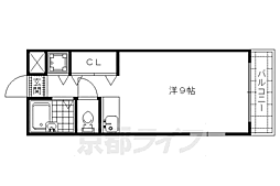 ＳＨＩＮＥ’Ｓ　ＦＬＡＴＳ 2階ワンルームの間取り