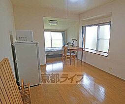 叡山電鉄叡山本線 元田中駅 徒歩5分の賃貸アパート 2階ワンルームのリビング/ダイニング