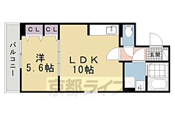 ヒカルサ京都北山栗栖I 2階