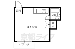 京福電気鉄道北野線 北野白梅町駅 徒歩19分 2階/-