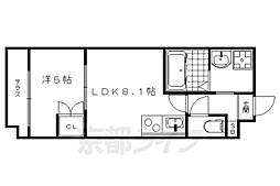 京都市営烏丸線 国際会館駅 徒歩12分 1階/-