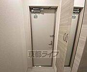 靴収納付きの玄関