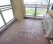 とても広めのバルコニーです。
