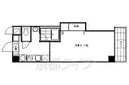 Casadeissa 1Kの間取図画像