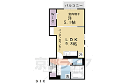 Ｄ−ＲＯＯＭ松尾鈴川 2階/202