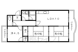 サンパレス 3LDKの間取図画像