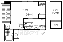 京福電気鉄道北野線 北野白梅町駅 徒歩10分 2階/-