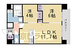 ＣＲＥＳＴ　ＴＡＰＰ十条 7階/704