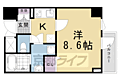 DC.Garden京都西8階7.2万円