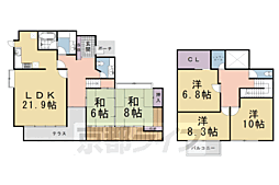 御陵大枝山町貸家