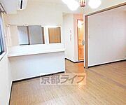 キッチンから全部屋見えます・