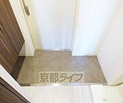 シューズボックス付でゆったりと使えます。