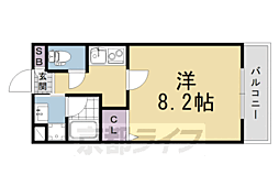 (仮称)伏見区上中町マンション 1Kの間取図画像