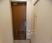 しっかりしたドアです