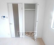 お部屋の収納です。