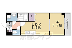 阪急京都本線 西京極駅 徒歩8分 2階/-