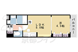 グランドゥール京田辺 1階/105