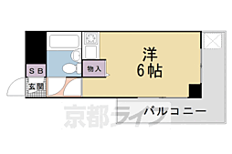 M'プラザ津田駅前 ワンルームの間取図画像