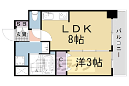 ピーノ京都西大路 6階/614