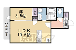 JR山陰本線 円町駅 徒歩4分 3階/-