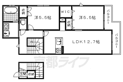 メゾン向島東 2LDKの間取図画像