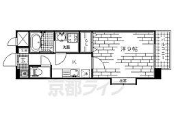 メゾンアロー 1Kの間取図画像