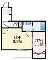 大阪府藤井寺市道明寺5丁目（賃貸アパート1LDK・2階・30.32㎡） その2